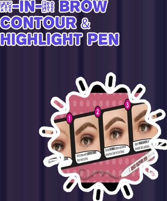 Easy brow contouring