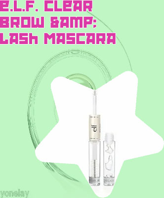 Elf clear mascara and eyebrow gel