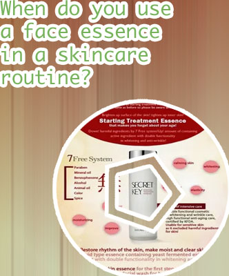 Essence in korean skin care