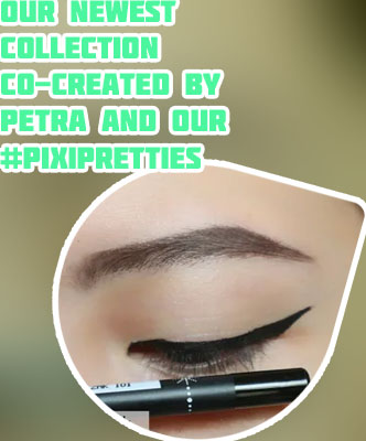 Eyeliner pixy line and shadow