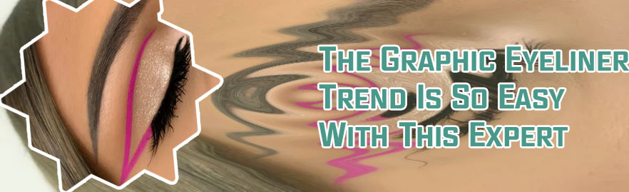 Graphic liner look