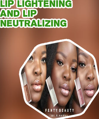 Lip blush dark skin