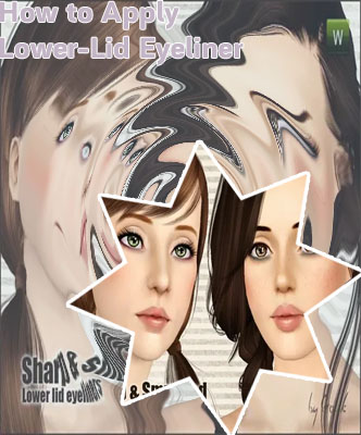 Lower lid eyeliner