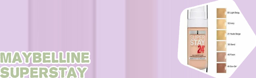 Maybelline superstay foundation