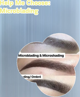Microblading shading combo